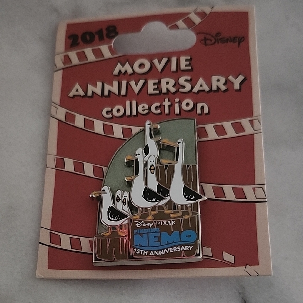 Rare Disney Trading Pin - Movie Anniversary Collection (2018) Finding Nemo 15th
